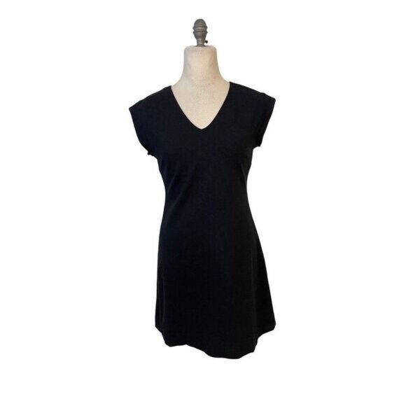 Kate Spade New York Black Ponte A-line Dress size 2 - Picture 1 of 4